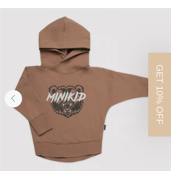 Minikid Roar Oversized Hoodie 18-24 months - Picture 1 of 10